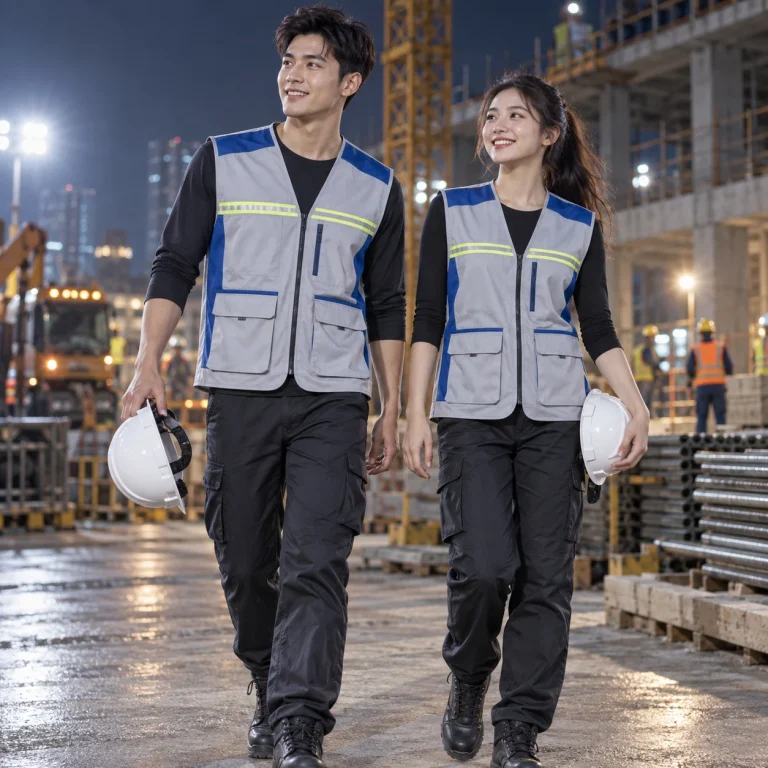 Áo ghile phản quang Coolmax Pro nhanh khô – form năng động cử động rộng trên người mẫu Việt Nam