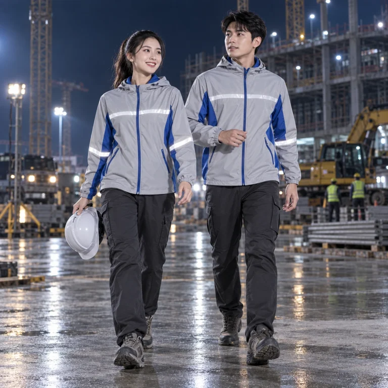 Áo khoác phản quang Coolmax Pro nhanh khô – form năng động cử động rộng trên người mẫu Việt Nam