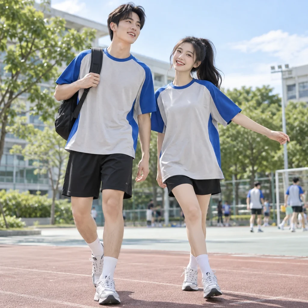 Áo lớp cổ tròn oversize Coolmax Pro nhanh khô – form năng động cử động rộng trên người mẫu Việt Nam