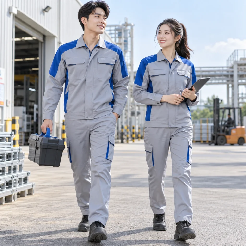 Đồng phục bảo trì Coolmax Pro nhanh khô – form năng động cử động rộng trên người mẫu Việt Nam