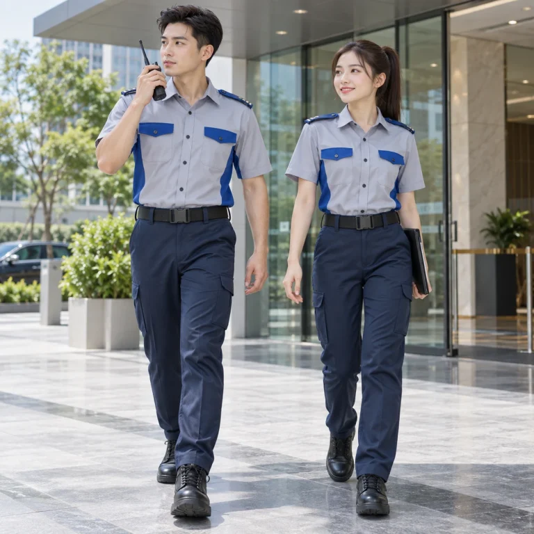 Đồng phục bảo vệ Coolmax Pro nhanh khô – form năng động cử động rộng trên người mẫu Việt Nam