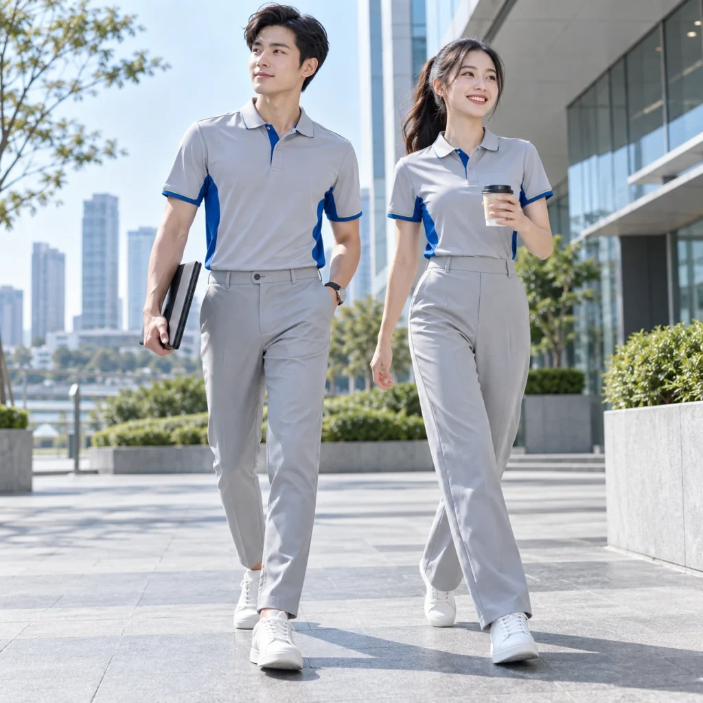 Phụ kiện công sở Coolmax Pro nhanh khô – form năng động cử động rộng trên người mẫu Việt Nam