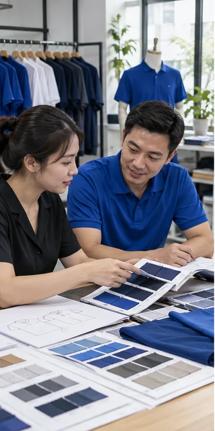 Bước 1 trong quy trình sản xuất đồng phục May Áo